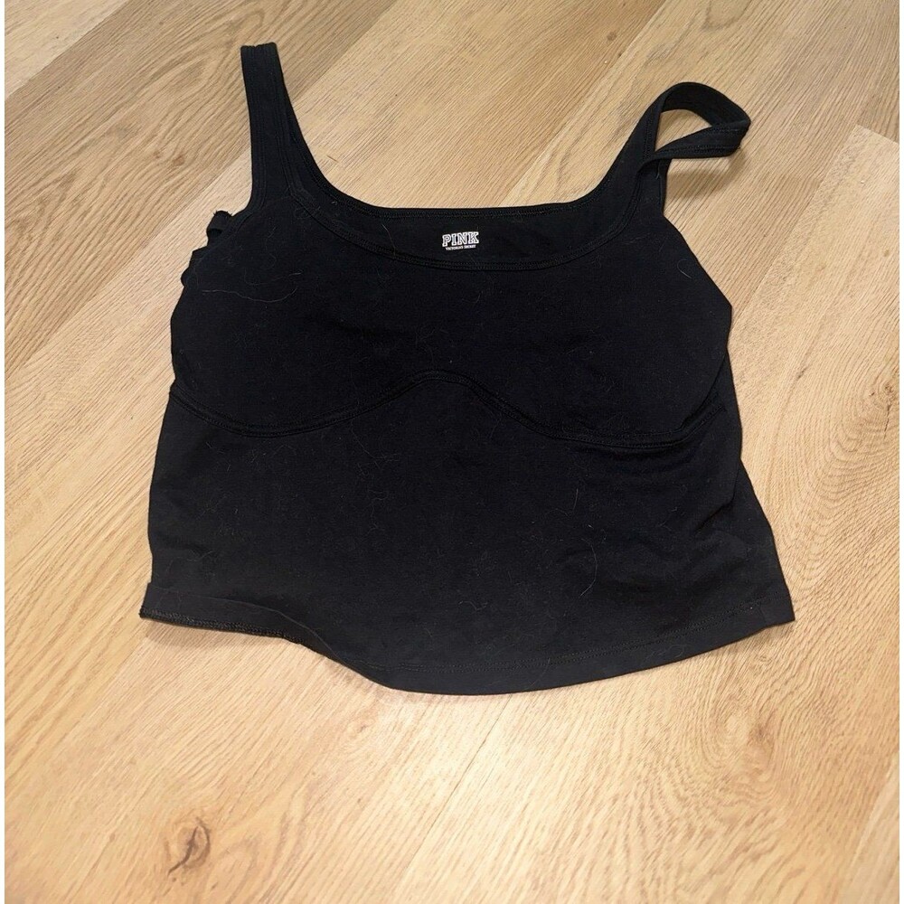 Vs pink black tank